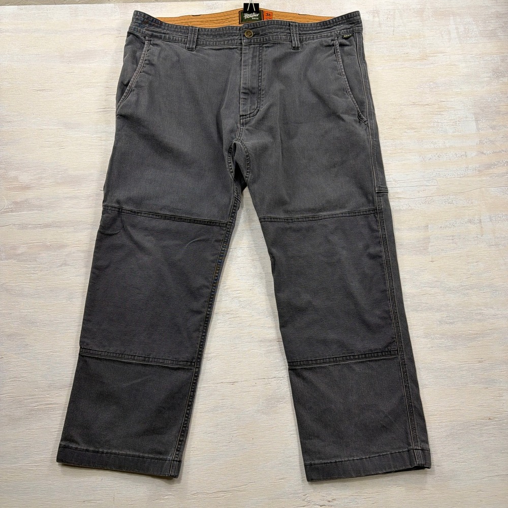 Howler Brothers Pants ATX Work Trousers 38x26 Durable Stretch Grey Mens